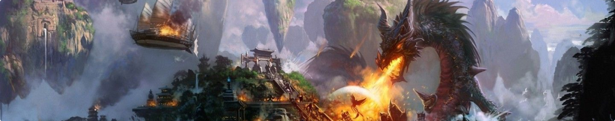 Buy RS3 Items, dragon burning a city