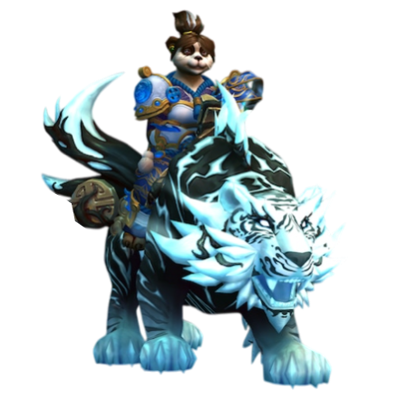 sell wow mists of pandaria gold, pandaren riding sha-warped riding tiger