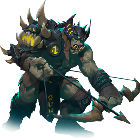 Buy HS accounts, giant with a bow and arrow