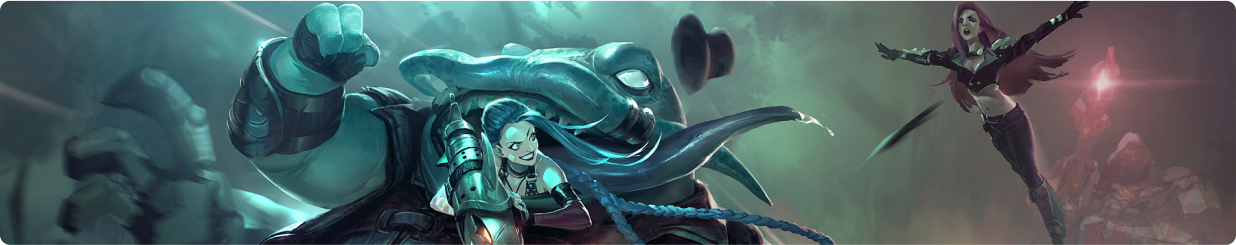 Sell LoL accounts, Jinx and Katarina