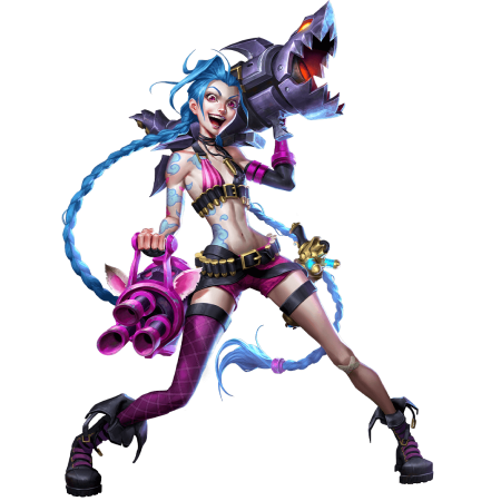Sell LOL Items, Jinx Render