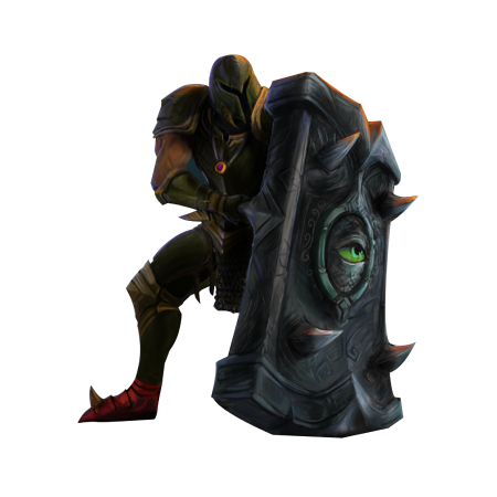 RS3 Diaries, Warrior with a big shield
