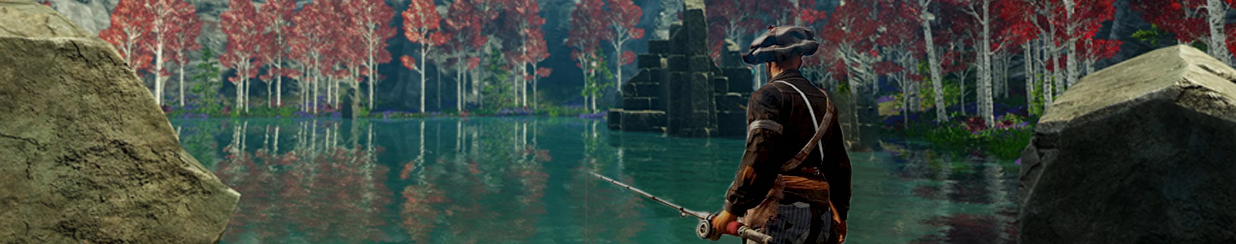 Buy New World Gold, Soldier fishing in a green lake