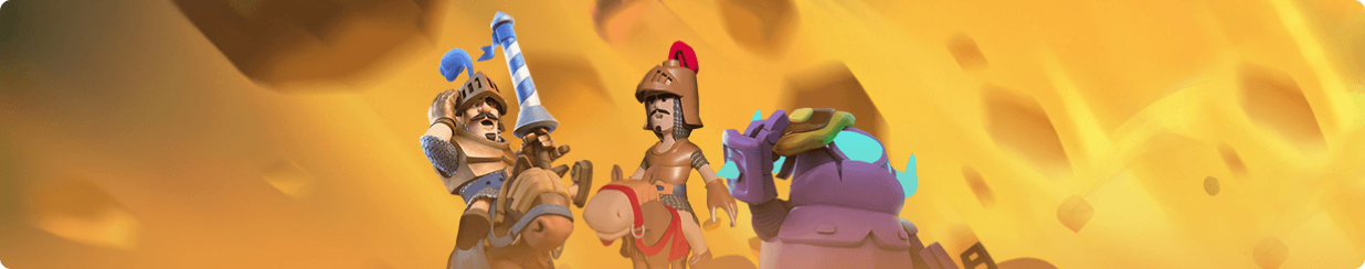 Sell Clash Royale Accounts Banner, Team of warriors