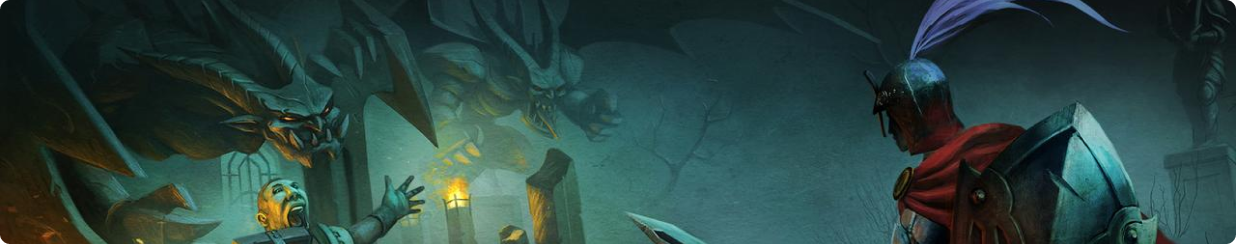 Buy RS3 Gold, warrior fighting gargoyles in cementery