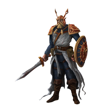 RS3 Diaries, warrior with shield and sword
