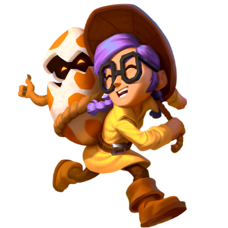Buy BS Accounts, girl with a monkey egg