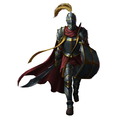 Buy RS3 Gold, knight with rope and shield