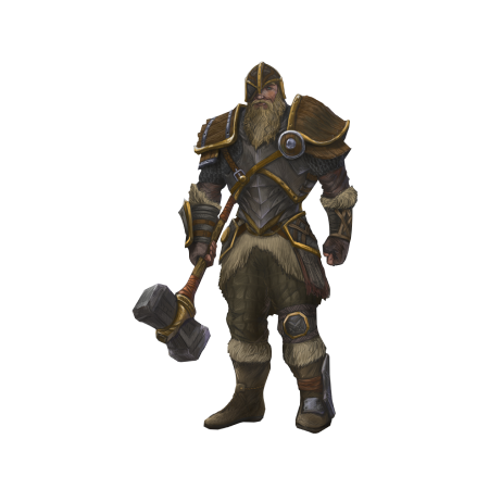 osrs diaries, warrior with hammer